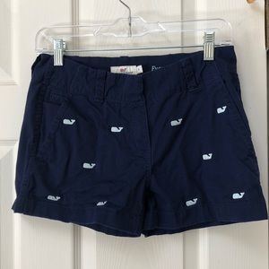 Vineyard Vines Navy Patterned Shorts